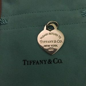 Tiffany & Co. medium size heart charm.
